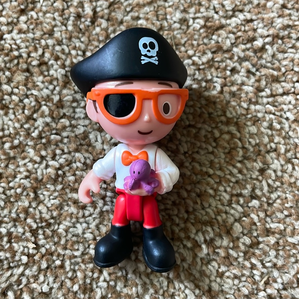 Jazwares Blippi Kideo Pirate Figurine
